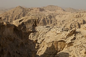 Canyon of Talika in Jordan