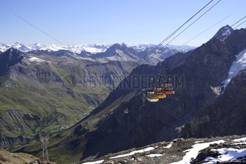 Cable Glacier Meije in Briançonnais France