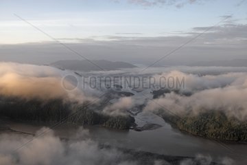 Between Prince Ruppert and Vancouver British Columbia