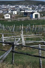 Village de Grand Bank dans la péninsule de Burin Canada