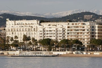 Rives of the mediterrane Cannes Côte d'Azur Frankreich