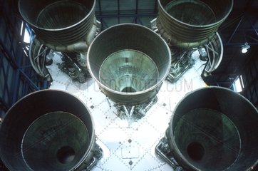 Réacteurs de l' Apollo Saturn V Kennedy Space Center Floride