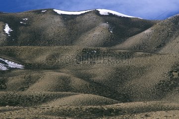 Arid mountains of Mustang Kingdom Nepal