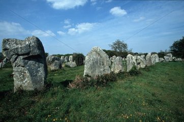 Le grand arc mégalithique d'Erdeven Carnac Bretagne France