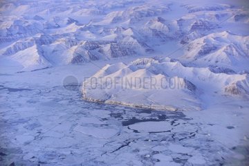 Unkonsolidiertes Eis BLOSSEVILLE COAST Grönland