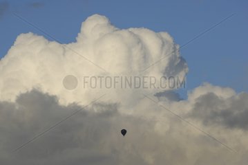 Ballooning before a cloud Killarney Ireland