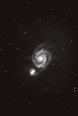 La galaxie M51 dans la constellation des Chiens de Chasse