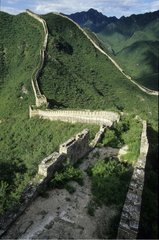 Great China Wall at Hanghua north-east of Beijing China