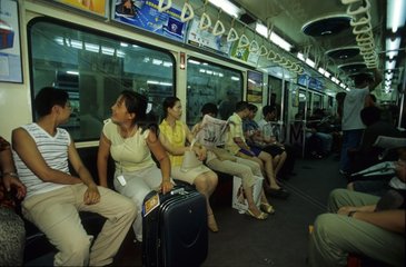 Subway in Beijing China