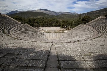 Theatre of Epidaurus Peloponnese Greece