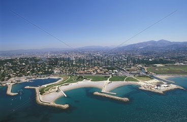 Vue aérienne de Marseille Provence