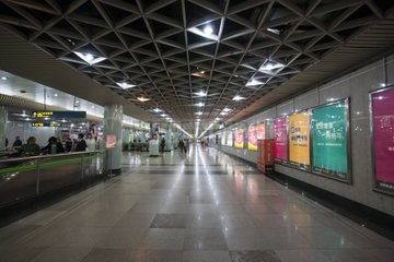 Subway in Shanghai China