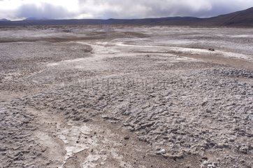 Mine Borax Altiplano Bolivien