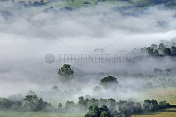 Fogs on the extents of Lembronnais France