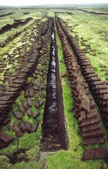 Peat exploitation in Scotland