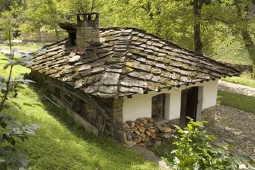 Traditional house in Ecomusée d' Etar in Bulgaria