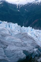 Glacier in Juneau in Alaska