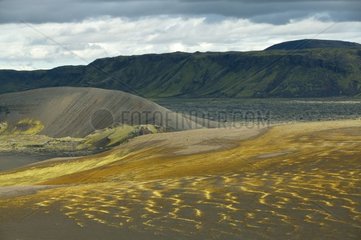 Champ de lave et cratères de 1783 Lakagigar Sud-est Islande