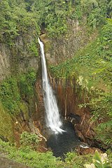 Waterfall of Catarata del Toro Costa Rica