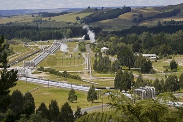 Wairakei Geothermal Power Station New Zealand