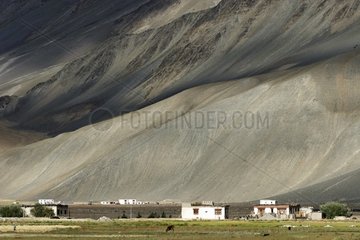 Licht am Ende des Tages Valley Padum Zanskar India