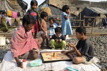 Calcultta carrom players in India