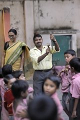Schoolchildren of the Tomorrow Foundation Calcutta India