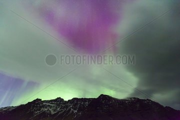 Aurora Borealis South Iceland