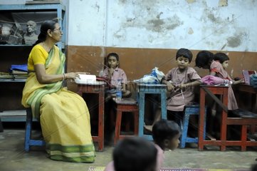 Teacher in a school for Tomorrow Foundation India