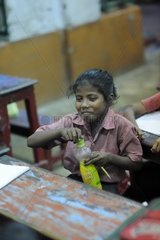 Schoolgirl in a school for Tomorrow Foundation India