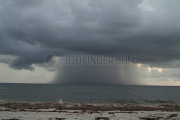 Storm over the Gulf of Mexico Florida USA