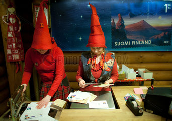 Santa claus office in North Finland