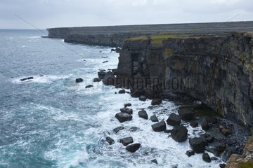 Dun Duchathair Black Fort Cliffs Inis Mór Aran Islands