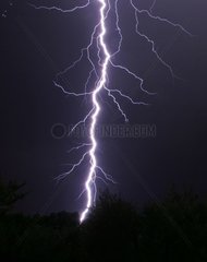 Flash during a storm Provence France [AT]