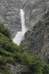 Wasserfall des Mont Pourri La Gurraz Savoie Frankreich