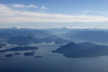 Between Vancouver and Vancouver Island British Columbia