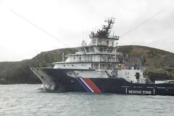 Rettungsboot Ouessant Island Frankreich