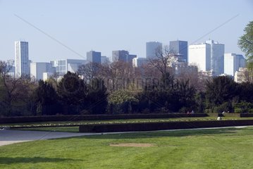 Jardin vs ville La Défense