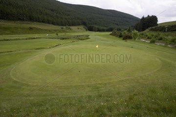Golf Course in Innerleithen in the south-east of Scotland