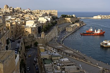 Blick auf Valletta Malta