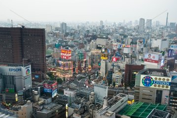 Überblick über Tokyo Japan