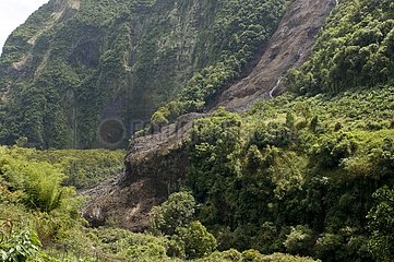 Landslide Salazie Reunion