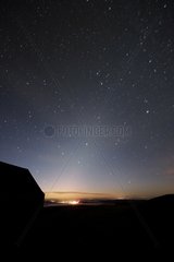 Zodiacal light and very pale constellations France