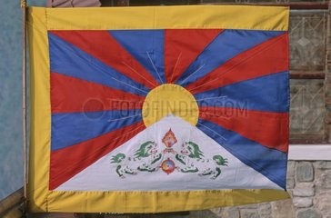 Tibetische Flagge