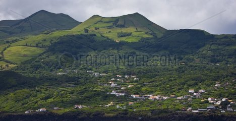 Landscape of the Pico Island Azores
