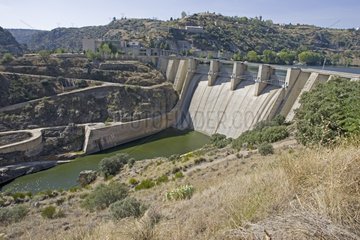 Hydroelectric dam Miranda do Douro River Spain/Portugal