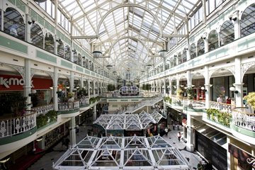 Shopping centre Dublin Ireland