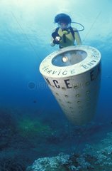 Underwater experience conducted in the Mediterranean in Monaco