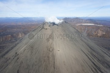 Karymsky volcano in Kamchatka
