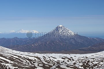 Vilyuchinsky volcano in Kamchatka